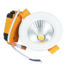 Submersible ceiling light 7 cm 7 watts COB LED cup - yellow color