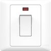 Rival 32A Single Polarity Heater Switch - White