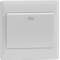 Rival 10A Single Switch - White